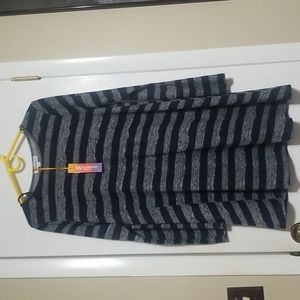 Wonderland by Orange ... Navy and Grey Dress